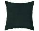 Plain black velvet cushion cover for living room sofa chairs loungers